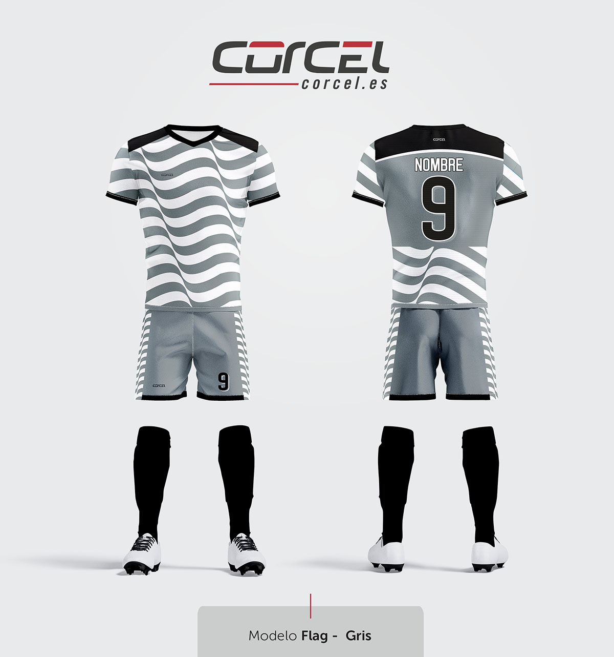 Equipacion de Futbol - Modelo Mann - Azulgrana