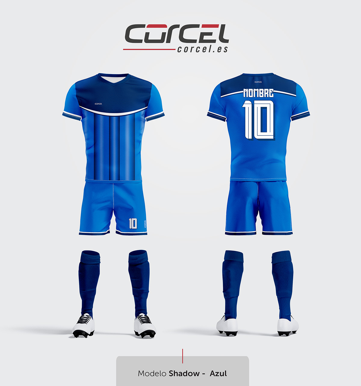 Equipacion de Futbol - Modelo Mann - Azulgrana