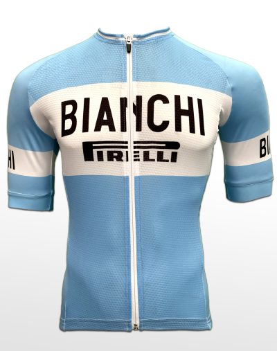 Maillot ciclismo vintage Bianchi - Foto frente
