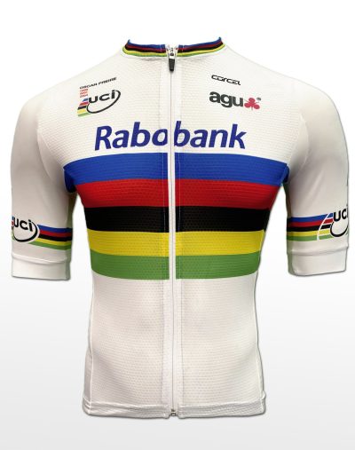 Maillot ciclismo vintage Campeon del Mundo UCI Oscar Freire - Foto frontal